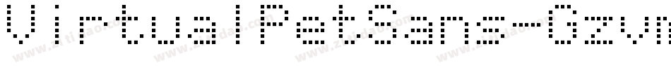 VirtualPetSans-Gzvm字体转换