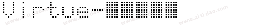 Virtue字体转换