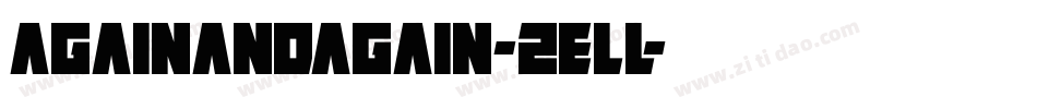 AgainAndAgain-2Ell字体转换
