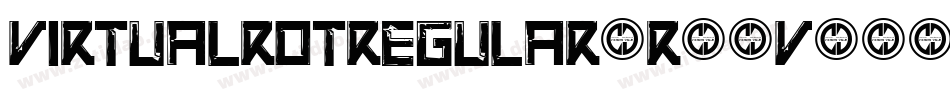 VirtualRotRegular-R51V字体转换