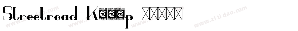 Streetroad-K701p字体转换