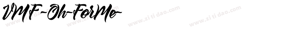 VMF-Oh-ForMe字体转换