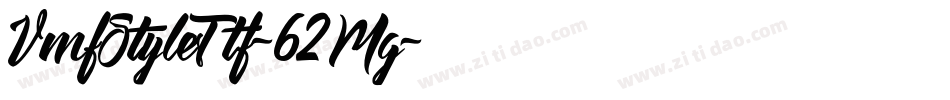 VmfStyleTtf-62Mg字体转换