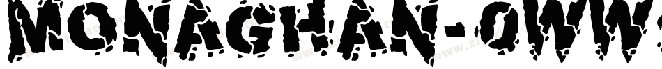 Monaghan-0WWPv字体转换
