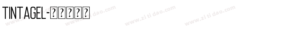 Tintagel字体转换