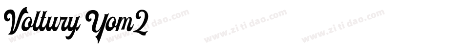 Voltury-Yom2字体转换