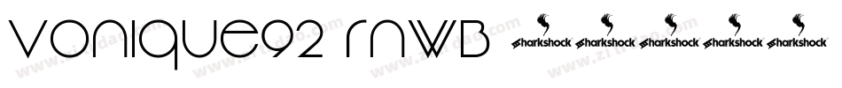 Vonique92-rnWB字体转换