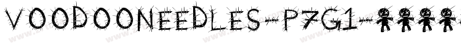 VoodooNeedles-p7G1字体转换
