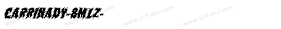 Carrinady-8mLz字体转换