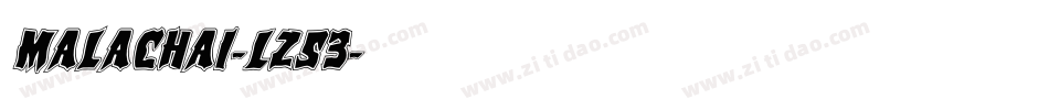 Malachai-Lz53字体转换 Malachai-Lz53字体转换