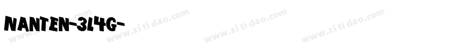 Nanten-3l4G字体转换 Nanten-3l4G字体转换