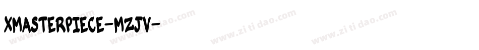 Xmasterpiece-MZjv字体转换