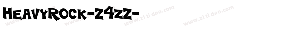 HeavyRock-Z4zZ字体转换