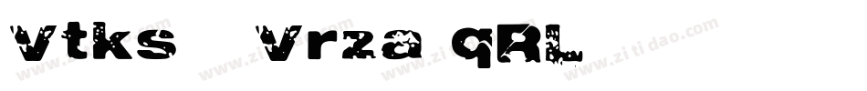 Vtks785Vrza-qRL1字体转换