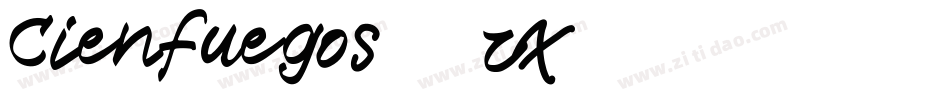 Cienfuegos-41rx字体转换