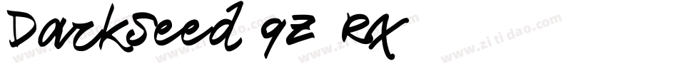 DarkSeed-qZ3Rx字体转换