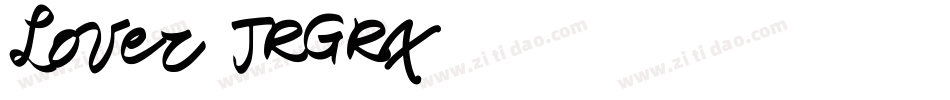 Lover-JRGRx字体转换 Lover-JRGRx字体转换