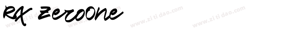 Rx-ZeroOne字体转换