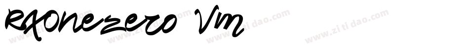 RxOnezero-Vm0字体转换 RxOnezero-Vm0字体转换