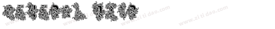 General-qZjr字体转换