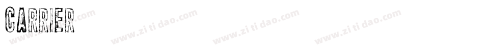 Carrier字体转换