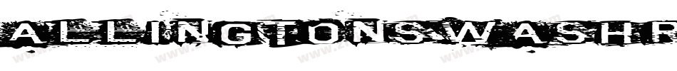 AllingtonSwashRegular-X34xa字体转换