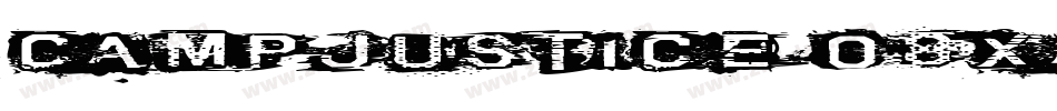 CampJustice-o8Xa字体转换