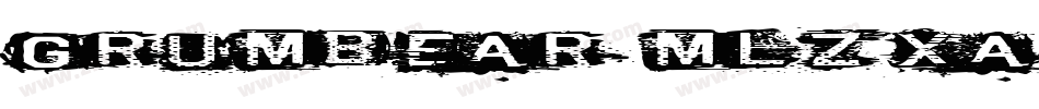 Grumbear-mLZXa字体转换