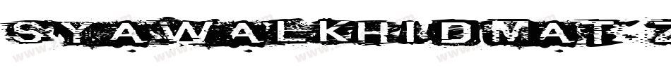 SyawalKhidmat-zxXa字体转换