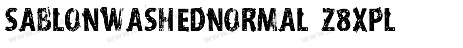 SablonWashedNormal-z8XpL字体转换 SablonWashedNormal-z8XpL字体转换