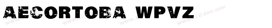 AeCortoba-wPVz字体转换 AeCortoba-wPVz字体转换