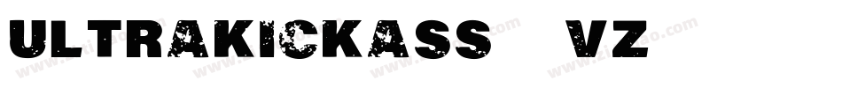 UltraKickass-11vZ字体转换