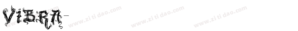 VIBRA字体转换