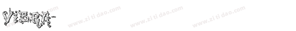 VIBRA字体转换