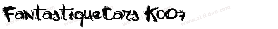 FantastiqueCars-K0O7字体转换