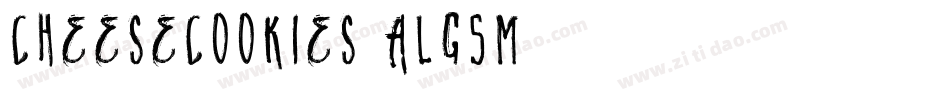CheeseCookies-ALG5M字体转换
