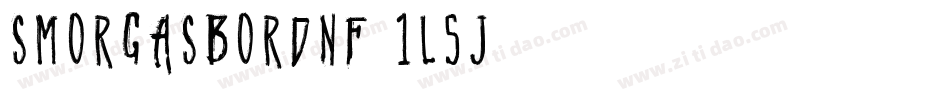 SmorgasbordNf-1l5j字体转换