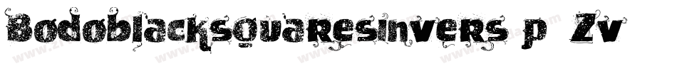 Bodoblacksquaresinvers-p9Zv字体转换 Bodoblacksquaresinvers-p9Zv字体转换