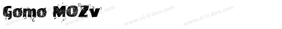 Gomo-MOZv字体转换