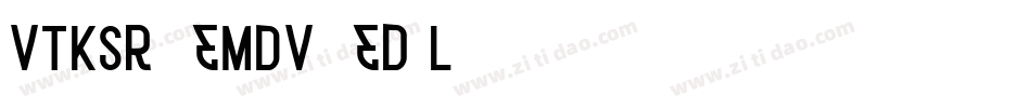 VtksR78EmdV2-ED1l字体转换