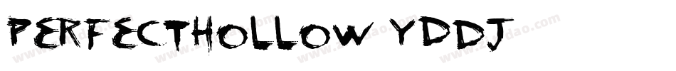 PerfectHollow-YDdj字体转换