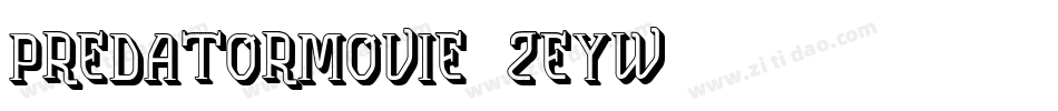 PredatorMovie-zEyw字体转换