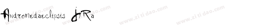 Andromedaeclipsis-J9Ra字体转换