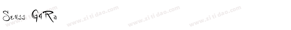 Seuss-G4Ra字体转换