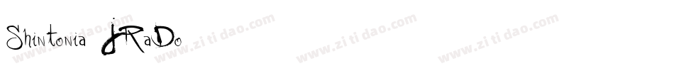 Shintonia-JRaDo字体转换