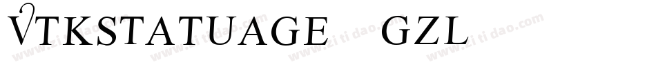 VtksTatuage2-3GzL字体转换