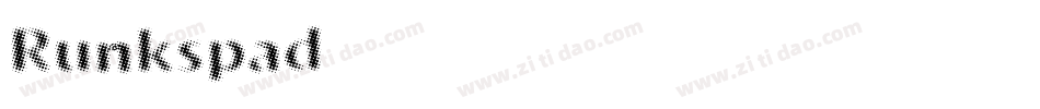 Runkspad字体转换