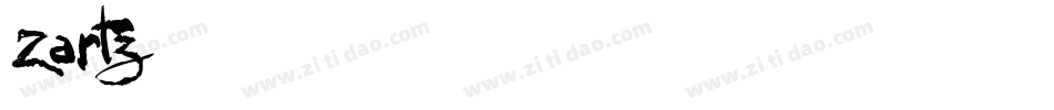 Zartz字体转换