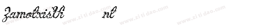 ZamolxisVi-47nl字体转换
