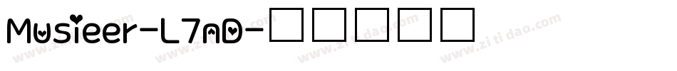 Musieer-L7nD字体转换